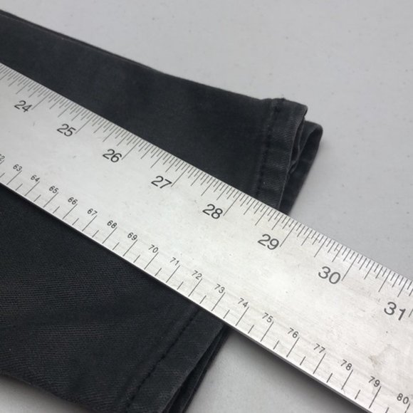 PREMIUM VINTAGE CALVIN KLEIN GRAYWASH  DENIM LEGGINGS 32x29 🇺🇸 - Picture 10 of 12